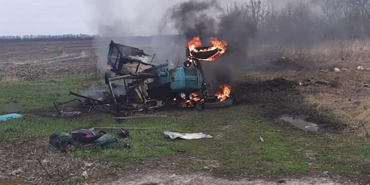 Traktorzysta najechał na to i zginął na miejscu. Ukraińscy rolnicy ryzykują życie