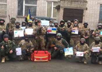 Ukraińscy żołnierze opublikowali nagranie skierowane do Polaków [WIDEO]