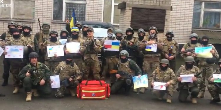 Ukraińscy żołnierze opublikowali nagranie skierowane do Polaków [WIDEO]