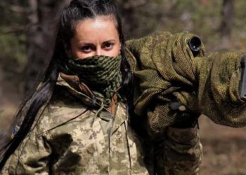 Ukraińska snajperka „Ugoliok” została bohaterką. Jest postrachem Rosjan