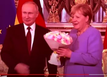 Ukraińskie wojsko publikuje nagranie z zachodnimi politykami. Wśród nich Merkel [WIDEO]