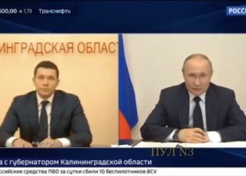 Gubernator Kaliningradu skarżył się w rosyjskiej telewizji. Putin szybko przywołał go do porządku [WIDEO]