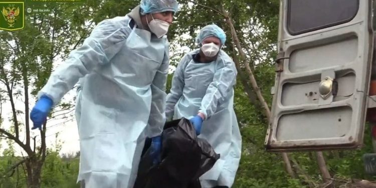 Rosjanie do tego wykorzystują jeńców. Pojawiły się zdjęcia