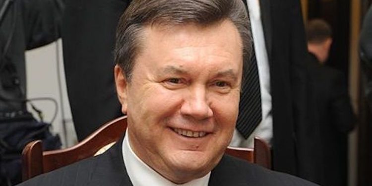 Były prezydent Ukrainy Wiktor Janukowycz