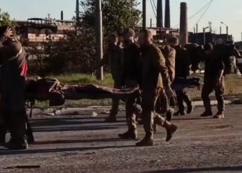 Azowstal. Jest nagranie z ewakuacji rannych Ukraińców! Opublikowali je Rosjanie [WIDEO]
