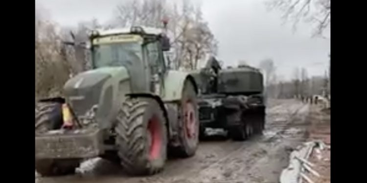 Ukraińscy rolnicy znów to zrobili. Przejęto wyrzutnię pocisków termobarycznych! [WIDEO]