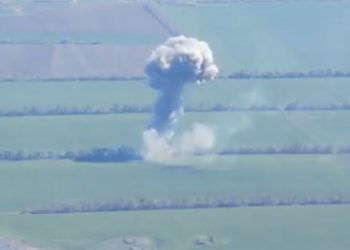 Dwie rosyjskie haubice kompletnie zniszczone. Pojawiło się nagranie [WIDEO]