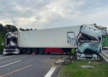 Karambol TIR-ów na A4. Skończyło się tragedią