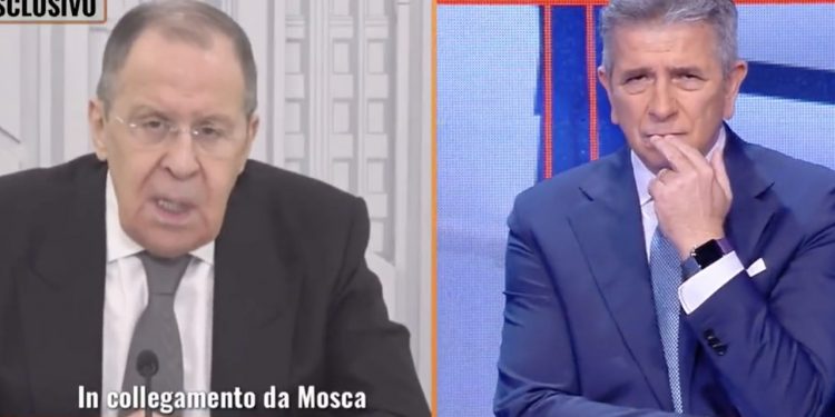 Siergiej Ławrow udzielił wywiadu włoskiej telewizji Rete 4