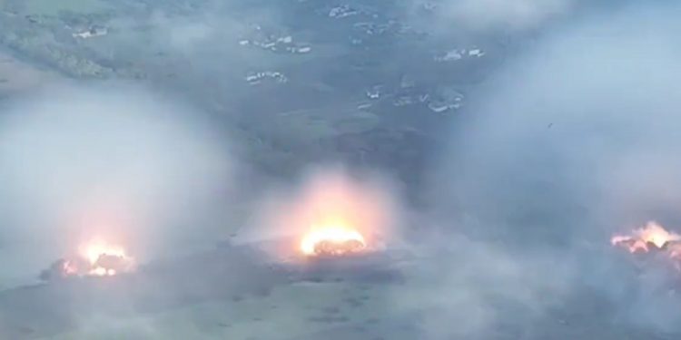 Ukraińcy pokazali rosyjski ostrzał potworną bronią. „Najstraszliwsza wojna XXI wieku” [WIDEO]