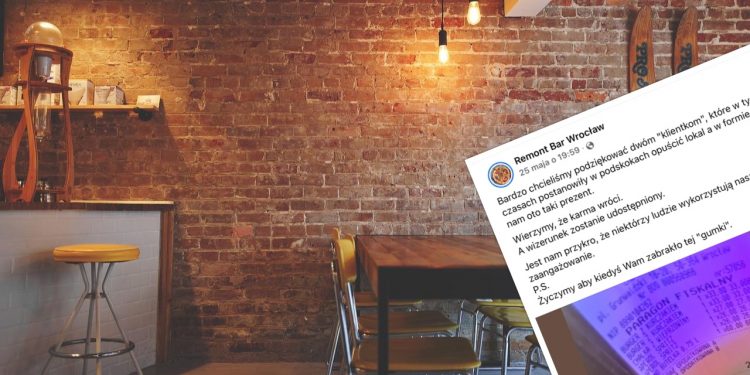 To klientki restauracji zostawiły kelnerkom zamiast pieniędzy. Opublikowano wizerunki