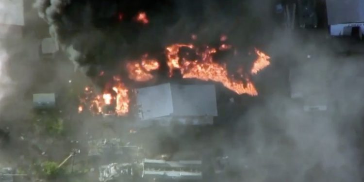 Niemal 50 rozbitych czołgów i innych pojazdów. Ten atak Rosjanie zapamiętają na długo [WIDEO]