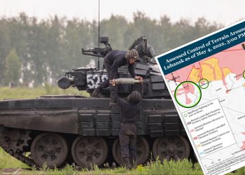 Wojska rosyjskie nie dokonują postępów we wschodniej Ukrainie? Pokazano mapę