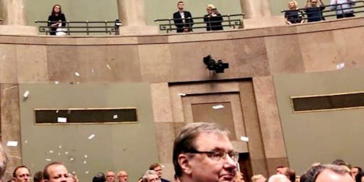 Klaudia Jachira w Sejmie