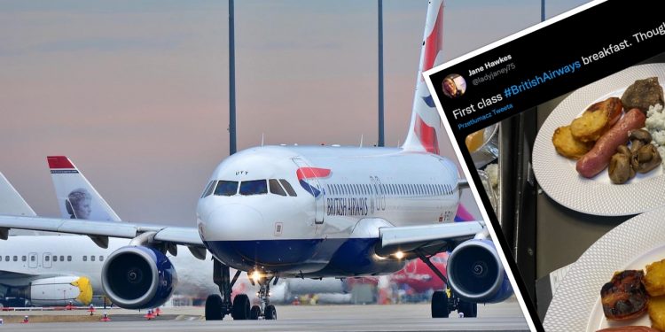 Zapłaciła za lot ponad 25 tysięcy. Pokazała, jakie śniadanie jej zaserwowano