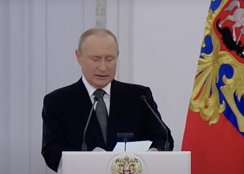 Władimir Putin podczas Dnia Rosji
