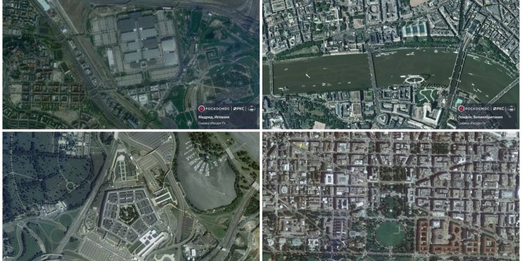 Roskosmos publikuje zdjęcia i współrzędne centrów decyzyjnych NATO. Grożą atakiem?