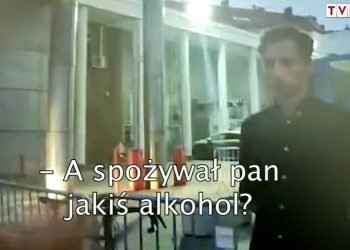 Sterczewski jechał po alkoholu? Wyciekło nagranie z interwencji! [WIDEO]