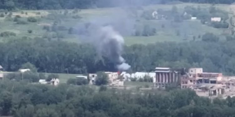 Ukraińcy publikują nagranie z drona. „Witajcie w piekle” [WIDEO]