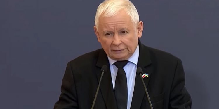 kaczyńskiego na konferencji