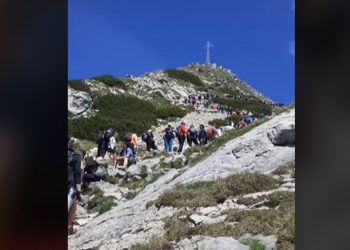 Turysta nagrał, co się dzieje pod Giewontem. „Stoimy w cyrku” [WIDEO]