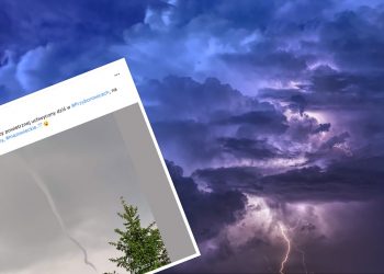 Nietypowe zjawisko pod Warszawą. Utworzył się lej kondensacyjny [FOTO]