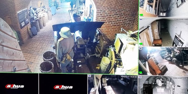 Monitoring na terenie Fortu Gerharda w Świnoujściu