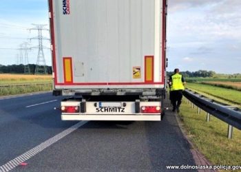 Pijany kierowca tira zatrzymany na A4