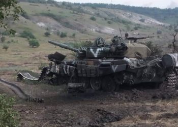 Rosyjskie czołgi zniszczone w trakcie wojny na Ukrainie