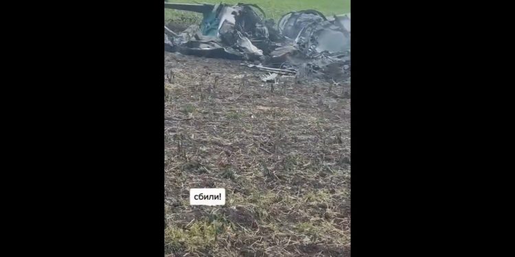 Rosjanie zestrzelili własny samolot i… pochwalili się tym w sieci [WIDEO]