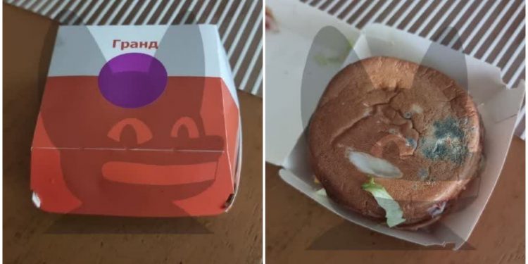 Pokazali hamburgera z rosyjskiego McDonalda. Zdjęcie wywołało burzę