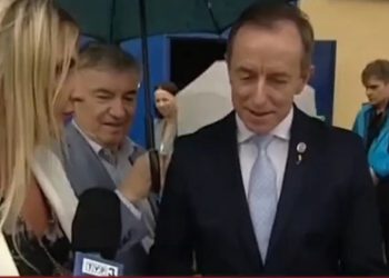 grodzki i dziennikarka tvp