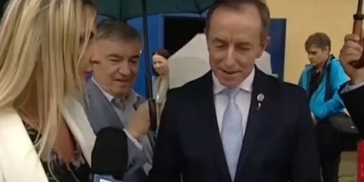 grodzki i dziennikarka tvp