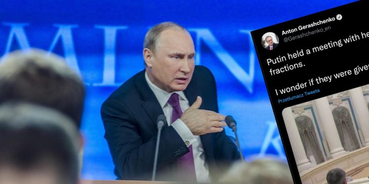 Putin znowu to zrobił. Jedno zdjęcie wywołało drwiny internautów