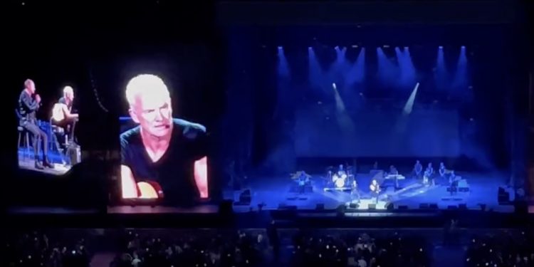 Sting zaprosił na scenę Macieja Stuhra. Ten manifest nie dotyczył wyłącznie Ukrainy? [WIDEO]