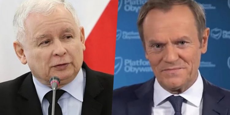 tusk i kaczyński