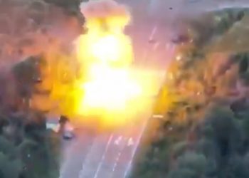Ukraińcy zniszczyli rosyjski czołg. Spektakularne nagranie [WIDEO]