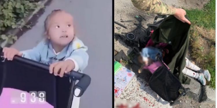Rosjanie tak zareagowali na śmierć 4-letniej dziewczynki w ostrzale. Szokujące słowa