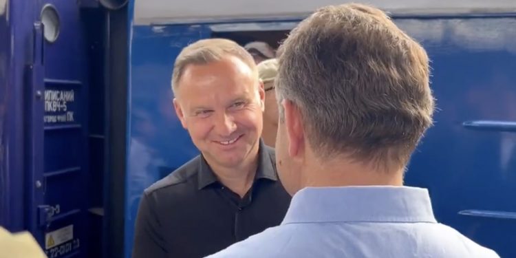 Andrzej Duda w Kijowie
