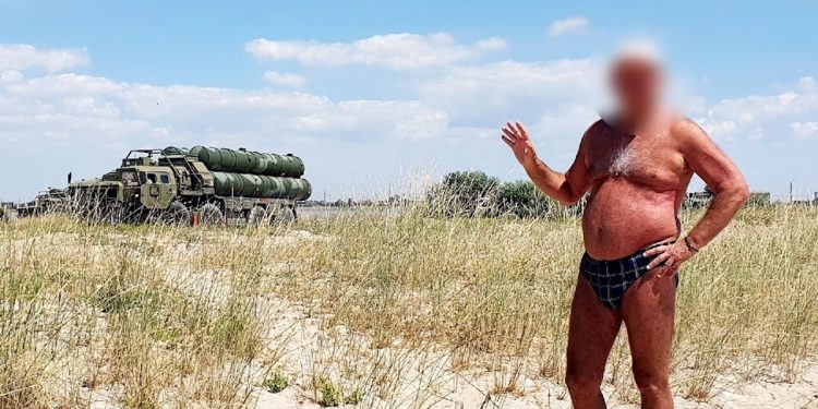 Rosjanin pokazał zdjęcie z urlopu. Przy okazji ujawnił pozycję rosyjskiego sprzętu [FOTO]