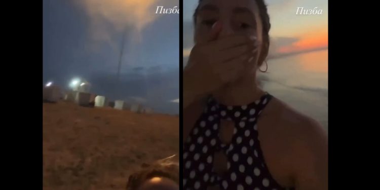 Przerażona Rosjanka pokazała nagranie. „Zobaczcie, co tu się dzieje!” [WIDEO]