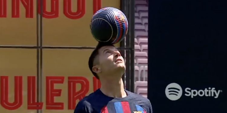 Robert Lewandowski zaimponował na Camp Nou