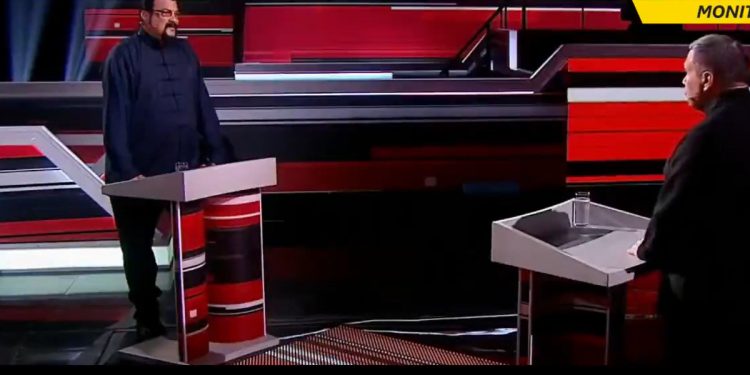 Steven Seagal wystąpił w rosyjskiej telewizji. Mówił o… „ukraińskich nazistach” [WIDEO]