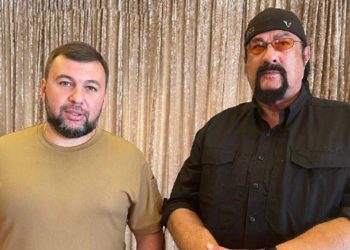 Steven Seagal jest w Donbasie. Kręci film propagandowy