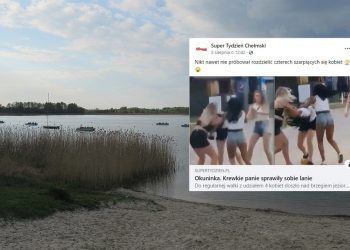 Bójka kobiet w Okunince. Tłum oglądał, ale nikt nie zareagował