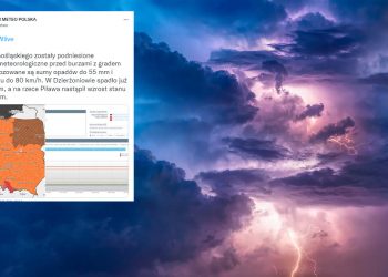 Pogoda może być niebezpieczna! IMGW ostrzega przed nawałnicami