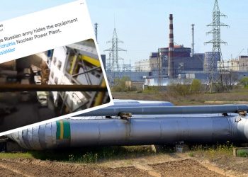 Rosyjskie ciężarówki nagrane obok reaktora w Zaporoskiej Elektrownie Atomowej! Co szykują? [WIDEO]