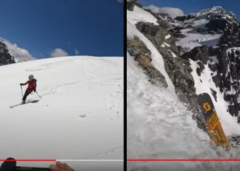 Lawina porwała narciarzy w Tatrach. Kamera GoPro działała do końca. Dramatyczne nagranie [WIDEO]