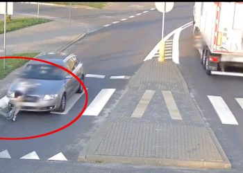 Potrąciła 11-latkę na przejściu i… pojechała do domu. Jest nagranie [WIDEO]