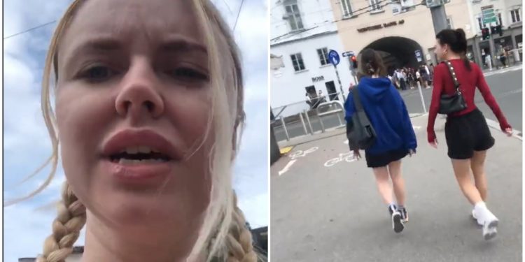 Rosjanka prowokowała Ukrainki na ulicy. Spotkały ją „oddolne sankcje” [WIDEO]